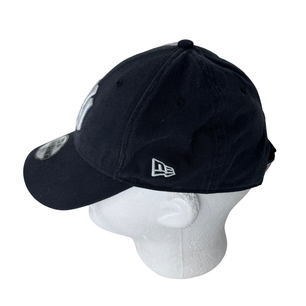 New Era 9Forty MLB Ney York Yankees Baseball Cap Adjustable Black Youth OS - Picture 4 of 7